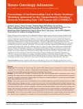 Cover page: Proceedings of the Survivorship Care in Neuro-Oncology Workshop sponsored by the Comprehensive Oncology Network Evaluating Rare CNS Tumors (NCI-CONNECT).