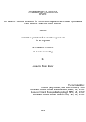 Cover page: The Value of a Genetics Evaluation for Patients with Suspected Ehlers-Danlos Syndrome or Other Possible Connective Tissue Disorder