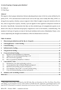 Cover page: A revised typology of opaque generalisations*