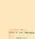 Cover page: Report on the scientific results of the voyage of H.M.S. Challenger during the years 1873-76. Zoology - Vol. 4