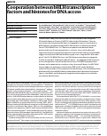 Cover page: Cooperation between bHLH transcription factors and histones for DNA access.
