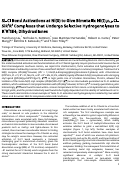 Cover page of Si–Cl Bond Activations at Ni(0) to Give Bimetallic Ni(I) μ1,2-Cl–SiR1R2 Complexes that Undergo Selective Hydrogenolyses to R1R2SiH2 Dihydrosilanes