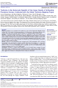 Cover page: Trachoma in the Democratic Republic of the Congo: Results of 46 Baseline Prevalence Surveys Conducted with the Global Trachoma Mapping Project