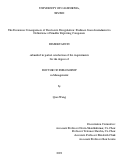 Cover page: The Economic Consequences of Disclosure Deregulation: Evidence from Amendment to Definitions of Smaller Reporting Companies