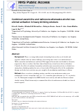 Cover page: Combined varenicline and naltrexone attenuates alcohol cue-elicited activation in heavy drinking smokers