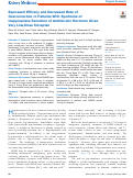 Cover page: Equivalent Efficacy and Decreased Rate of Overcorrection in Patients With Syndrome of Inappropriate Secretion of Antidiuretic Hormone Given Very Low-Dose Tolvaptan