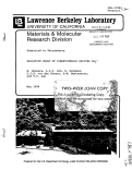 Cover page: RADIATIVE DECAY OF BIVRATIONALLY EXTIED CH2