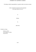 Cover page: Developing a method using graph theory to quantify student conversations in groups