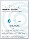 Cover page: Can Social Protection Reduce Environmental Damages?