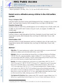 Cover page: Dental Service Utilization Among Children in the Child Welfare System