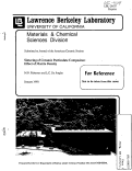 Cover page: Sintering of Ceramic Particulate Composites: Effect of Matrix Density