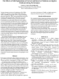 Cover page: The Effects of Self-Explanations of Correct and Incorrect Solutions on Algebra Problem-Solving Performance