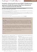 Cover page: Feasibility of Simulated Postcontrast MRI of Glioblastomas and Lower-Grade Gliomas by Using Three-dimensional Fully Convolutional Neural Networks.