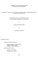 Cover page: Sexual partner concurrency among female sex workers and their intimate male partners in two Mexico-U.S. border cities