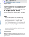 Cover page: The Role of Elevated Branched-Chain Amino Acids in the Effects of Vertical Sleeve Gastrectomy to Reduce Weight and Improve Glucose Regulation