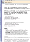Cover page: Genital Tract HIV RNA Levels and Their Associations With Human Papillomavirus Infection and Risk of Cervical Precancer