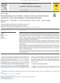 Cover page: The moderating role of resilience resources in the association between stressful life events and symptoms of postpartum depression