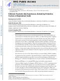 Cover page: Editorial: Psychotic-like Experiences: Bolstering Protective Factors in Marginalized Youth