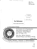 Cover page: PERFORMANCE OF AN EXPERIMENTAL SOLAR-DRIVEN ABSORPTION AIR CONDITIONER--ANNUAL REPORT JULY 1975-SEPT. 1976