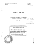 Cover page: LIFETIMES OF Xe EXCIMER LEVELS