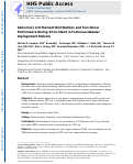 Cover page: Abnormal Joint Moment Distributions and Functional Performance During Sit‐to‐Stand in Femoroacetabular Impingement Patients