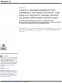 Cover page: Correction: Spodoptera frugiperda Smith (Lepidoptera: Noctuidae) in Cameroon: Case study on its distribution, damage, pesticide use, genetic differentiation and host plants