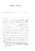 Cover page: Distribuzione degli  Efemerotteri in alcuni corsi d’acqua liguri