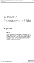 Cover page: A Poetic Panorama of Rio