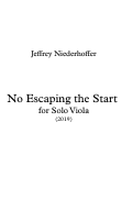 Cover page: No Escaping the Start