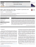 Cover page: Where, when and how much solar is available? A provincial-scale solar resource assessment for China