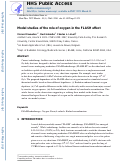 Cover page: Model studies of the role of oxygen in the FLASH effect