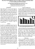 Cover page: How Does Visual Similarity between an Object and the Ground Plane Effect on Understanding Spatial Relationships?