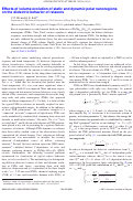 Cover page: Effects of volume evolution of static and dynamic polar nanoregions on the dielectric behavior of relaxors