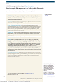 Cover page: Endoscopic Management of Subglottic Stenosis