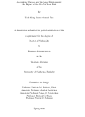 Cover page: Accounting Choices and the Legal Environment: the Impact of the Ex Post Loss Rule