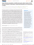 Cover page: Dual effector population modification gene-drive strains of the African malaria mosquitoes, Anopheles gambiae and Anopheles coluzzii