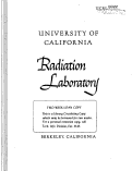 Cover page: Polarization of High-Energy Deuterons