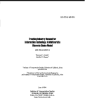 Cover page: Impacts of Information Technology on Personal Travel and Commercial Vehicle Operations: Research Challenges and Opportunities.