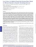 Cover page: Less Is More: An Adaptive Branch-Site Random Effects Model for Efficient Detection of Episodic Diversifying Selection