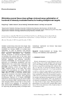 Cover page: Minimizing normal tissue dose spillage via broad-range optimization of hundreds of intensity modulated beams for treating multiple brain targets.