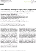 Cover page: Predicting biomass of hyperdiverse and structurally complex central Amazonian forests – a virtual approach using extensive field data