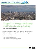 Cover page of LADWP LA100 Equity Strategies Chapter 13.&nbsp;Energy Affordability and Policy Solutions Analysis