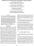 Cover page: The Referent of Accented Pronouns is Determined by Coherence Relations