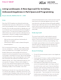 Cover page: Living Landscapes: A New Approach for Including Unhoused Angelenos in Park Space and Programming
