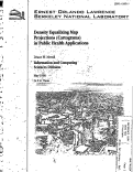 Cover page: Density Equalizing Map Projections (Cartograms) in Public Health Applications