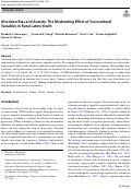 Cover page: Attention Bias and Anxiety: The Moderating Effect of Sociocultural Variables in Rural Latinx Youth.