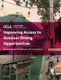 Cover page: Improving Access to Outdoor Dining Opportunities: Analyzing the Constraints of LA Al Fresco