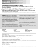 Cover page: Standardization of Spirometry 2019 Update. An Official American Thoracic Society and European Respiratory Society Technical Statement.