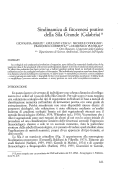 Cover page: Sindinamica di fitocenosi prative della Sila Grande (Calabria)