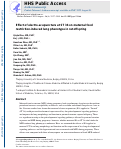 Cover page: Effect of electro‐acupuncture at ST 36 on maternal food restriction‐induced lung phenotype in rat offspring